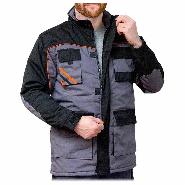 Куртка захисна для роботи з високоякісного матеріалу,куртка з капюшоном,зимова спецовка,тепла уніформа Польща, фото 1