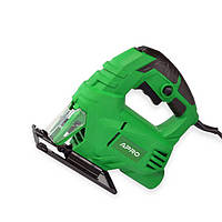 Лобзик 850 Вт, 0-3300 об/хв, маятниковий хід 3 положення, максимальна глибина пропилу 45мм Apro