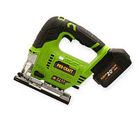 Лобзик акумуляторний 20В, 0-3800 об/хв, маятн. хід 4 полож, безщітковий, підсвічування без АКБ та ЗП Procraft