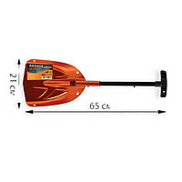 Лопата універсальна алюмінієва складна 45-65 х 21cм Lavita