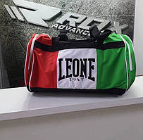 Сумка для тренувань спортивна Leone Italy 45л чоловіча жіноча в спортзал через плече від виробника