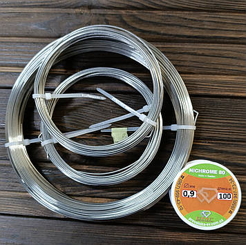 Ніхром х20н80 0,9 мм 100 метрів