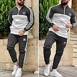 Спортивний костюм чоловічий двонитка S M XL XXL, фото 7