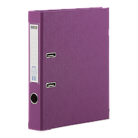 Реєстратор двосторонній ELITE. А4. ширина торця 50/55 мм (внутр./зовн.),бузковий ВМ3002-26