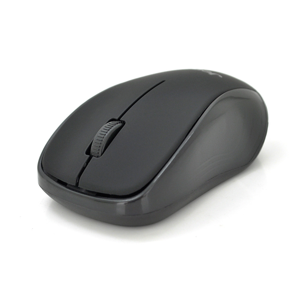 Бездротова миша JEDEL W920, 1000DPI, 2.4GHz, чорна, артикул 9781, для роботи та ігор, USB адаптер у комплекті