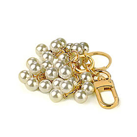 Брелок-прикраса "Гроно 5", колір перлинний