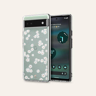 Чохол Spigen Cyrill White Daisy для Google Pixel 6a