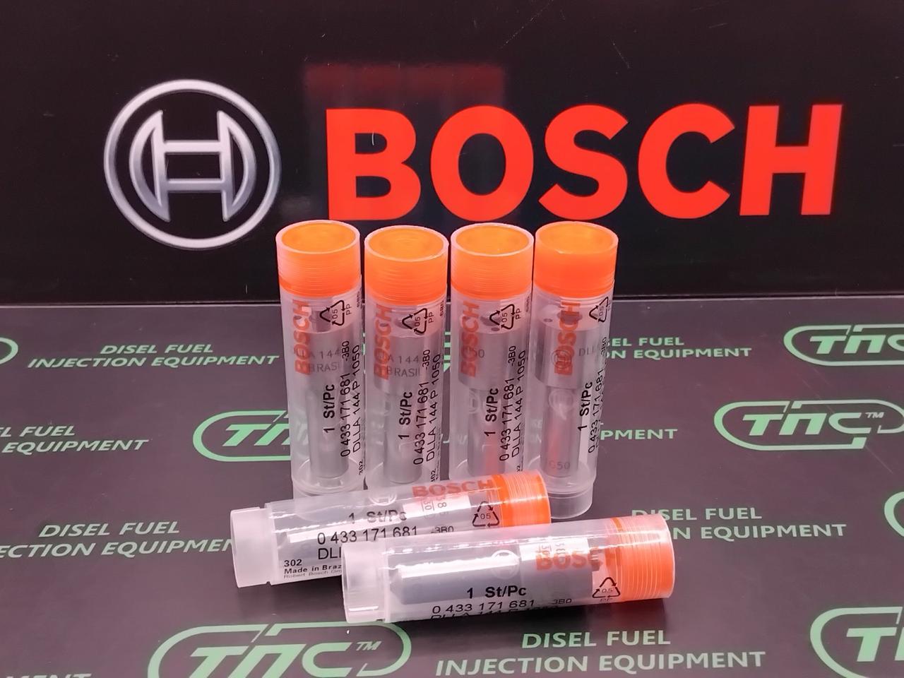 Розпилювач дизельної форсунки CR DLLA 144 P 1050 (0433171681) BOSCH Midlum, Premium, фото 1