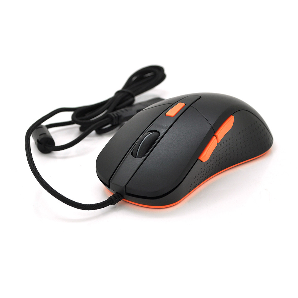 Миша дротова JEDEL GM820, артикул 4339, 6 кнопок, LED підсвічування, DPI 800-3200, USB, 1.5 м.