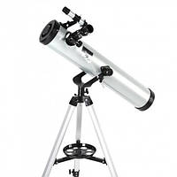 Телескоп зі штативом Оптична труба 5х24 76 мм F-70076 Астрономічний Окуляри — 3 шт (6 мм, 12 мм, 20 мм)