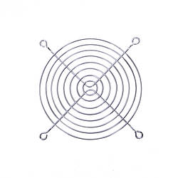 Грати (гриль) для вентиляторів 120mm, Silver