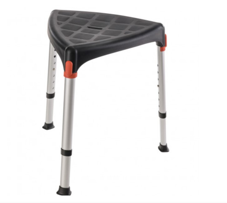 Табурет для ванної та душової трикутний KING-BSTTA-00, фото 1