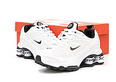 Кросівки Nike x Supreme Shox Ride 2 SP White Black / Найк Суприм Шокс Райд 2 СП Білі з Чорним, фото 3