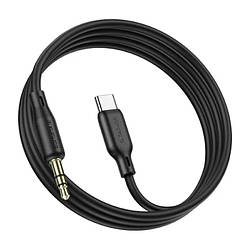 Кабель Borofone BL18 Jack 3.5mm(M) =>Type-C(M), 1м, Black, Box