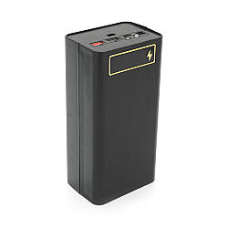 Power bank Voltronic T21-PD під 21х18650, Digital display, Output: 22.5W, Micro-USB, Type-C, Lightning, ABS, PVC, Black, BOX