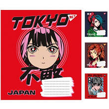 Зошит 12 лінія арт766286 Anime YES (25шт в упаковці)