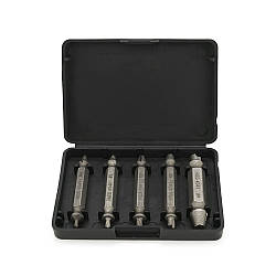 Набір біт екстракторів для викручування саморізів болтів EASY OUT TOOL 5F