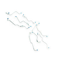 Трубка високого тиску Камаз євро (к-кт 8 шт) ARVIK