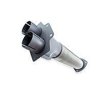 Металорукав Камаз з трійником у зборі (нержавіюча сталь гофра) ARVIK