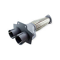 Металорукав камаз із трійником у зборі (нерж. сітка) (arvik)