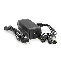 Універсальний зарядний пристрій для акумуляторів Li-ion 36V(42V),10S, 2A, 4 вихідні роз'єми, LED індикація