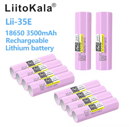 Акумулятор LiitoKala 18650 Li-Ion 3500mA (3400-3500mA) 3.7V (Lii-35E), фото 3
