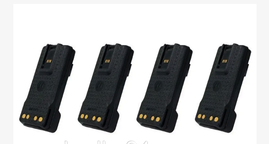 Комплект 4шт акумулятор для рації Motorola DP4400е DP4800е 3000mAh з кліпсою, фото 1