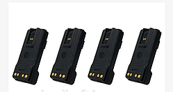 Комплект 4шт акумулятор для рації Motorola DP4400е DP4800е 3000mAh з кліпсою