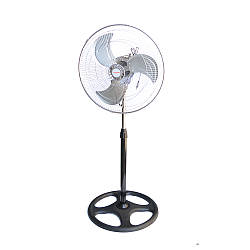 Вентилятор підлоговий метал KT1803 R18, поворот 120 °, 3 режими, 220V, White, ціна за ящик (3шт), Box