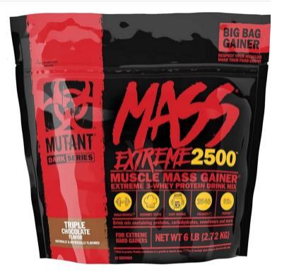 Гейнер PVL MUTANT MASS EXTREME 2500 Смак :Triple Chocolate Flavour 2720 грам
