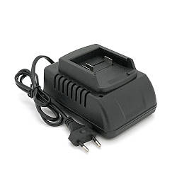 Зарядний пристрій Makita 21V 2A з індикацією та перехідником, артикул 34485, розміри 130x95x67mm