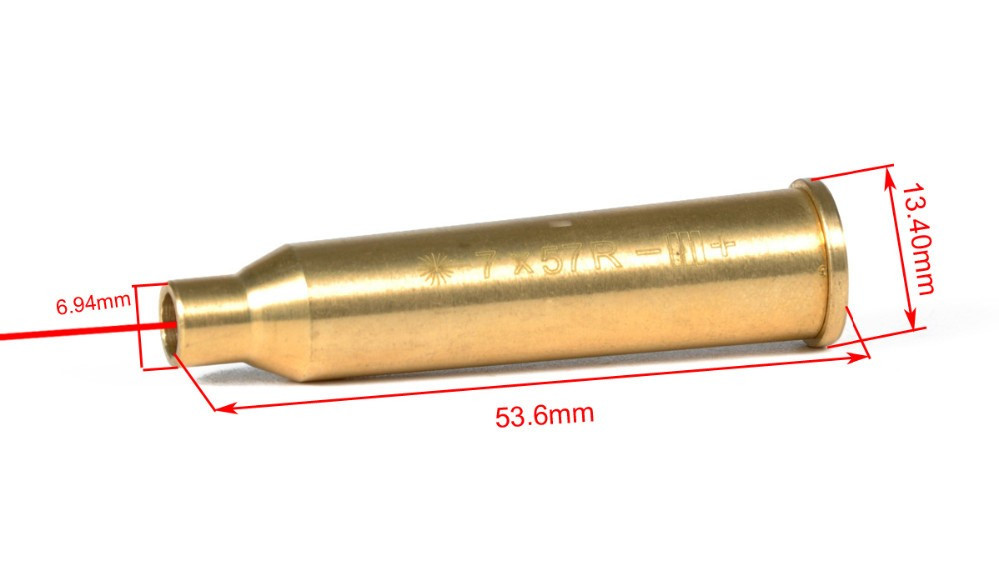 Лазерний патрон 7x57R для холодного пристрілювання, фото 1