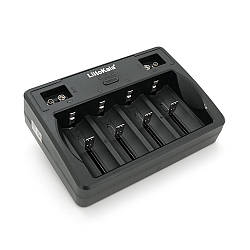 ЗУ універсальне Liitokala Lii-D4, 4 канали, підтримує Ni-MH та Ni-Cd AA (R6), ААA (R03), AAAA, С (R14), Li-ion/IMR: