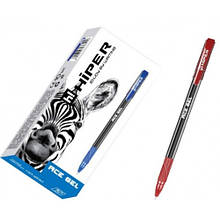 Ручка гелева HIPER Ace Gel HG-125 0.6 червона (10/100)