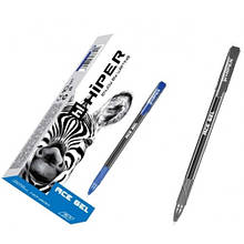 Ручка гелева HIPER Ace Gel HG-125 0.6 чорна (10/100)
