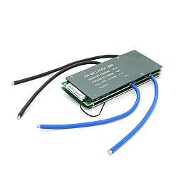 BMS плата Leiba LiFePo4 48V 16S 100A, алюмінієвий радіатор