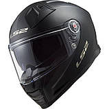 Мото шолом LS2 FF811 Vector 2 Solid Matt Black, фото 3