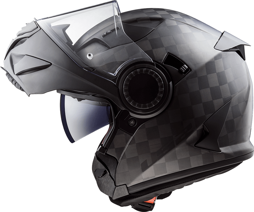 Шолом модуляр LS2 FF313 Vortex Matt Carbon, фото 1