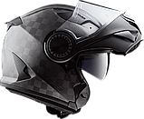 Шолом модуляр LS2 FF313 Vortex Matt Carbon, фото 3