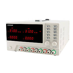 Блок живлення KORAD KA3303P, 30V, 3A з цифровою індикацією, артикул 33803, 195Вт, 2 канали.