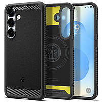 Чохол Spigen для Samsung Galaxy S25 - Rugged Armor MagFit, Matte Black (ACS08998)