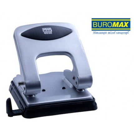 Діркопробивач BUROMAX 4032-24 метал 40арк срібний(1/9), фото 1