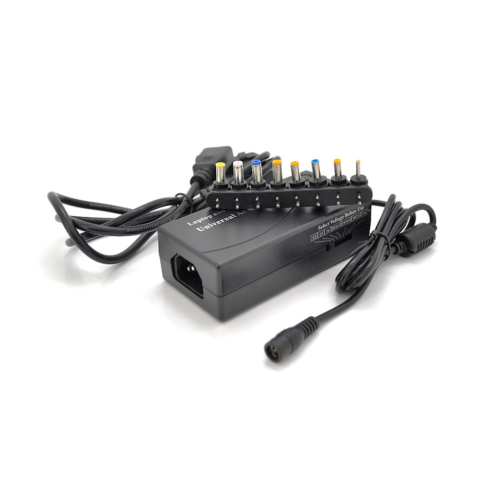 Універсальний БП HQ-Tech LDAC-70W, 70W, 8 Г-подібних роз'ємів, ручне регулювання, пластик, артикул 2768
