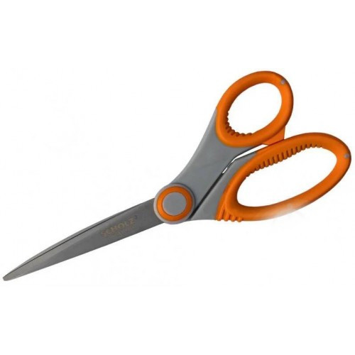 Ножниці SCHOLZ 4261 TITANIUM посилені офісні 20см прогум. ручки (1/12)