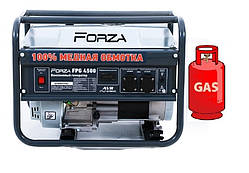 Генератор ГАЗ/бензиновий Forza FPG4500Е 2.8/3.0 кВт з електрозапуском