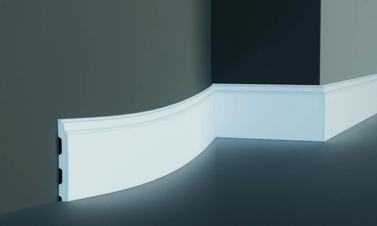 Плінтус гнучкий Harmony M206 Flex (100х12х2000) мм, фото 1