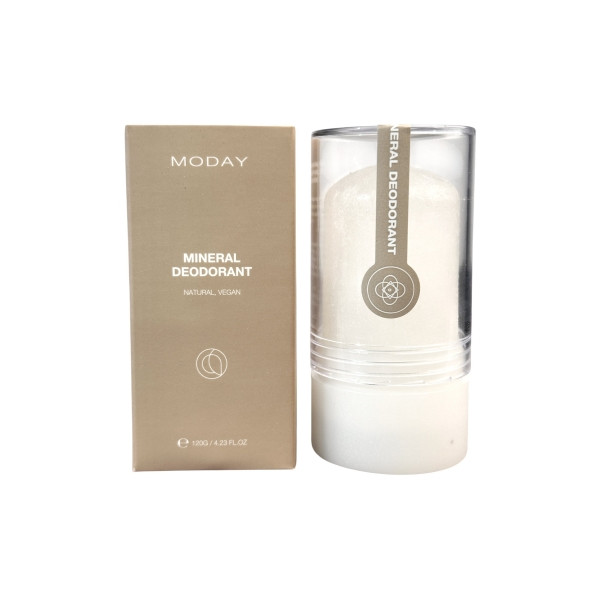 Мінеральний дезодорант Кристал MODAY Mineral Deodorant 120 г на основі природніх квасців, фото 1