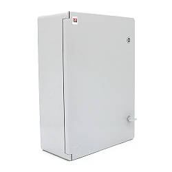 Бокс міцний з ABS пластику з монтажною панеллю 600х400х200, IP65