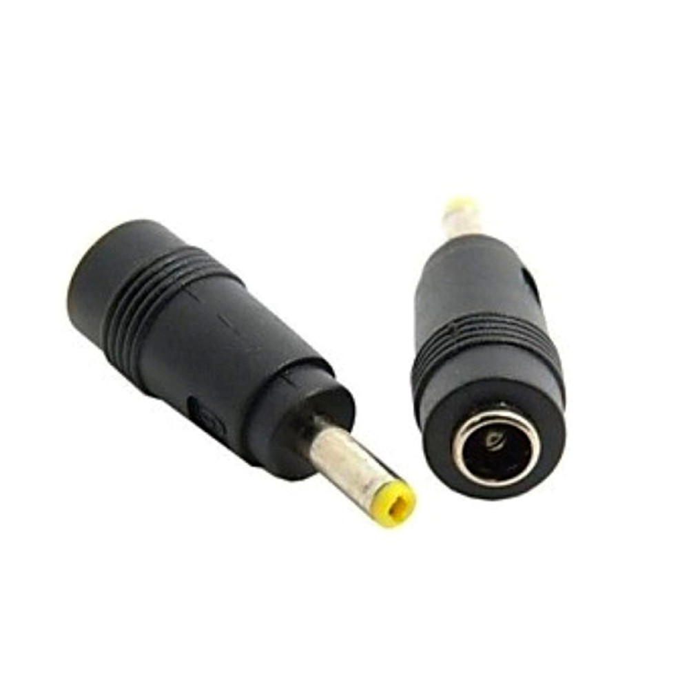 Перехідник DC 5.5x2.1mm (мама) - 4.8x1.7mm (тато) жовтий, артикул 25988, Voltronic.