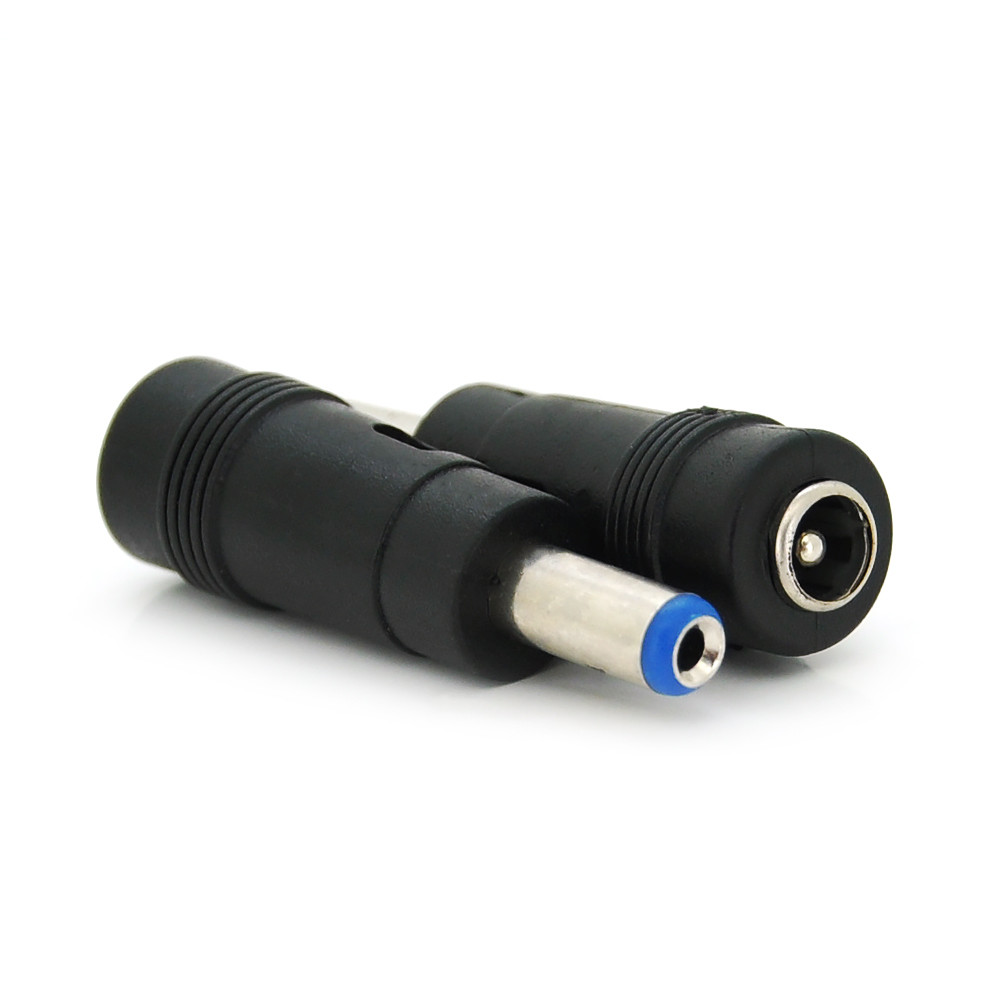 Перехідник DC 5.5x2.1mm (мама) - 5.5x2.1mm (тато) Blue, артикул 25986, Voltronic,  синій